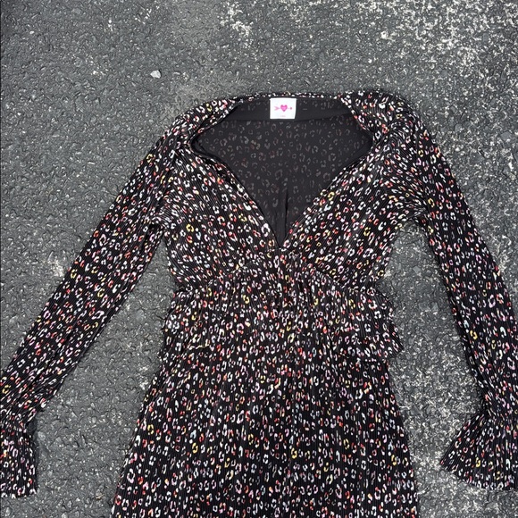 Buddy Love Evie Black Leopard Print Dress - Picture 2 of 7